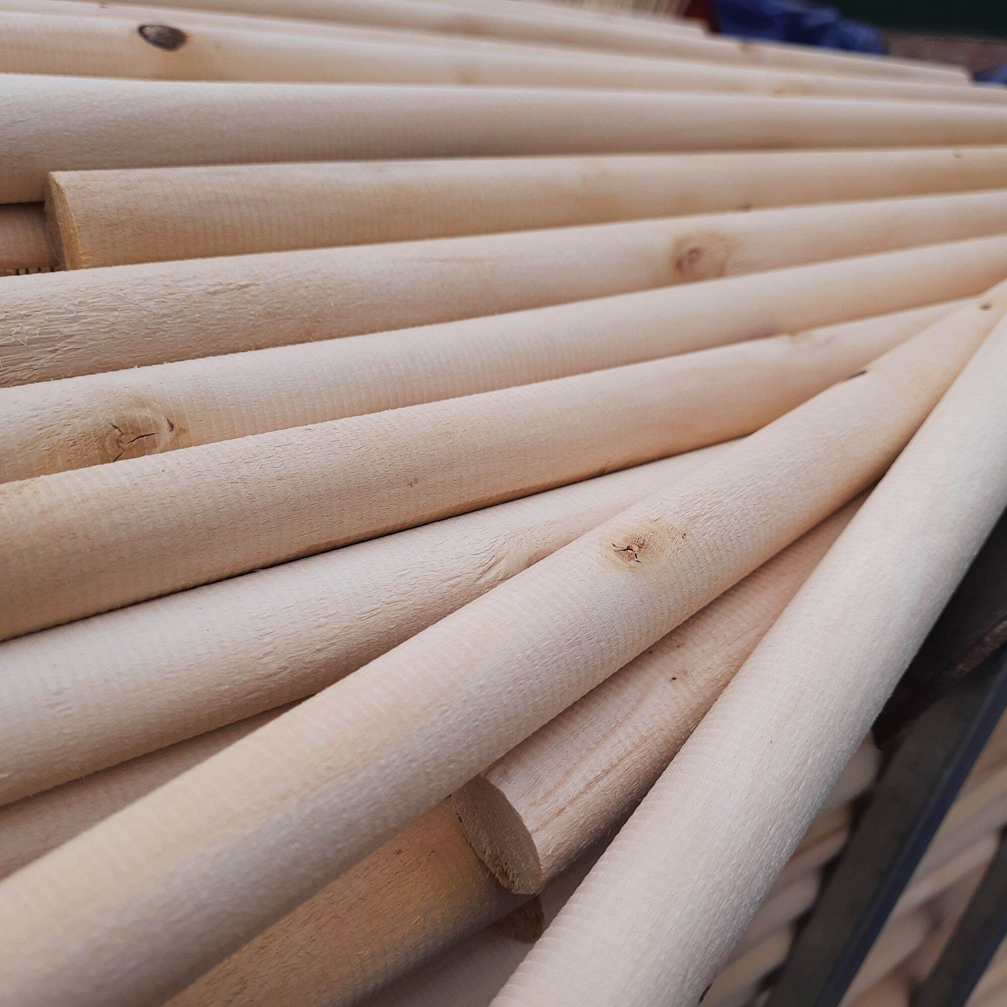 Thanh Gỗ Tròn Dài 50cm Gỗ Bồ Đề ( Các Kích Cỡ)