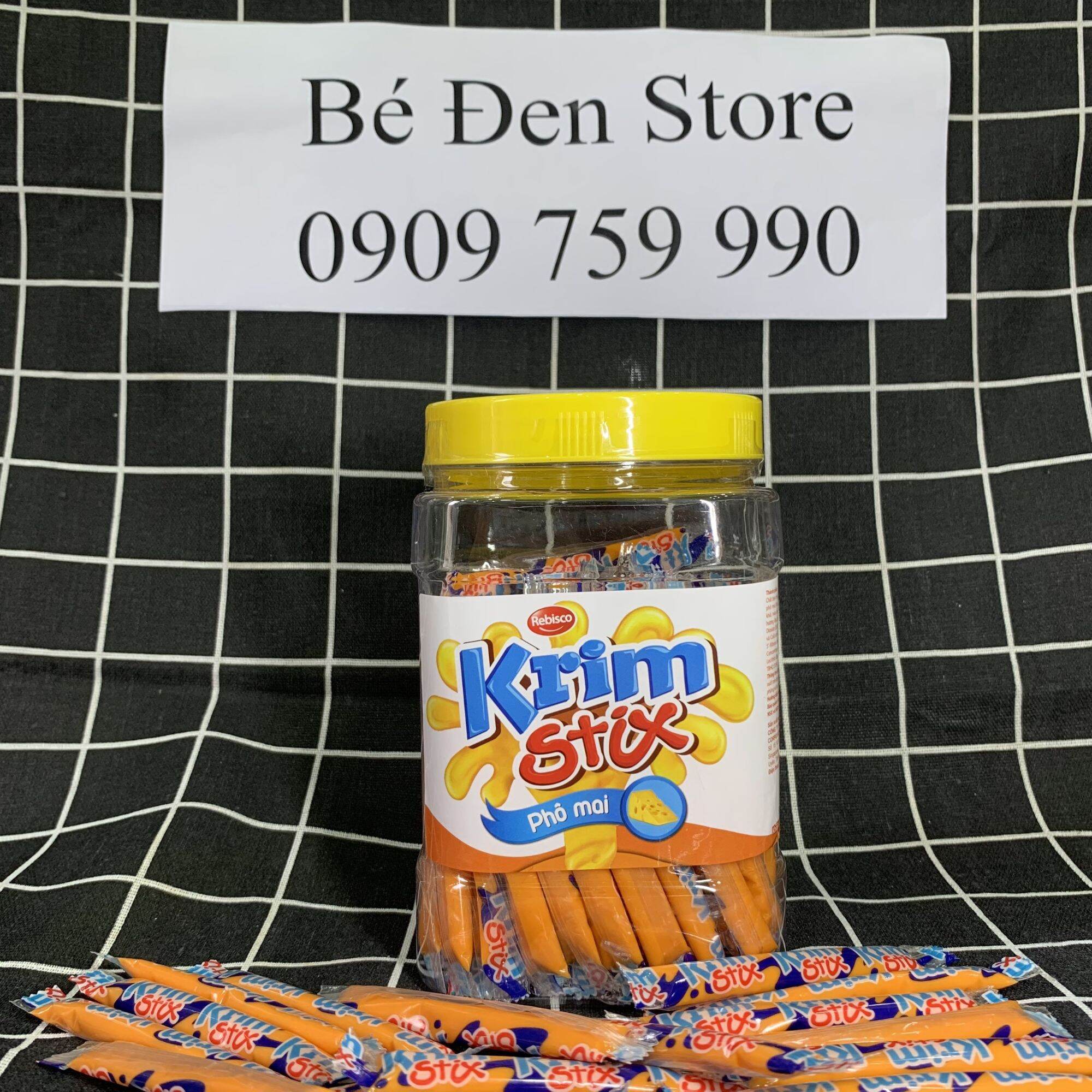 [HCM]Phô mai Krim Stix HSD 10/2024 1 hộp 100 que