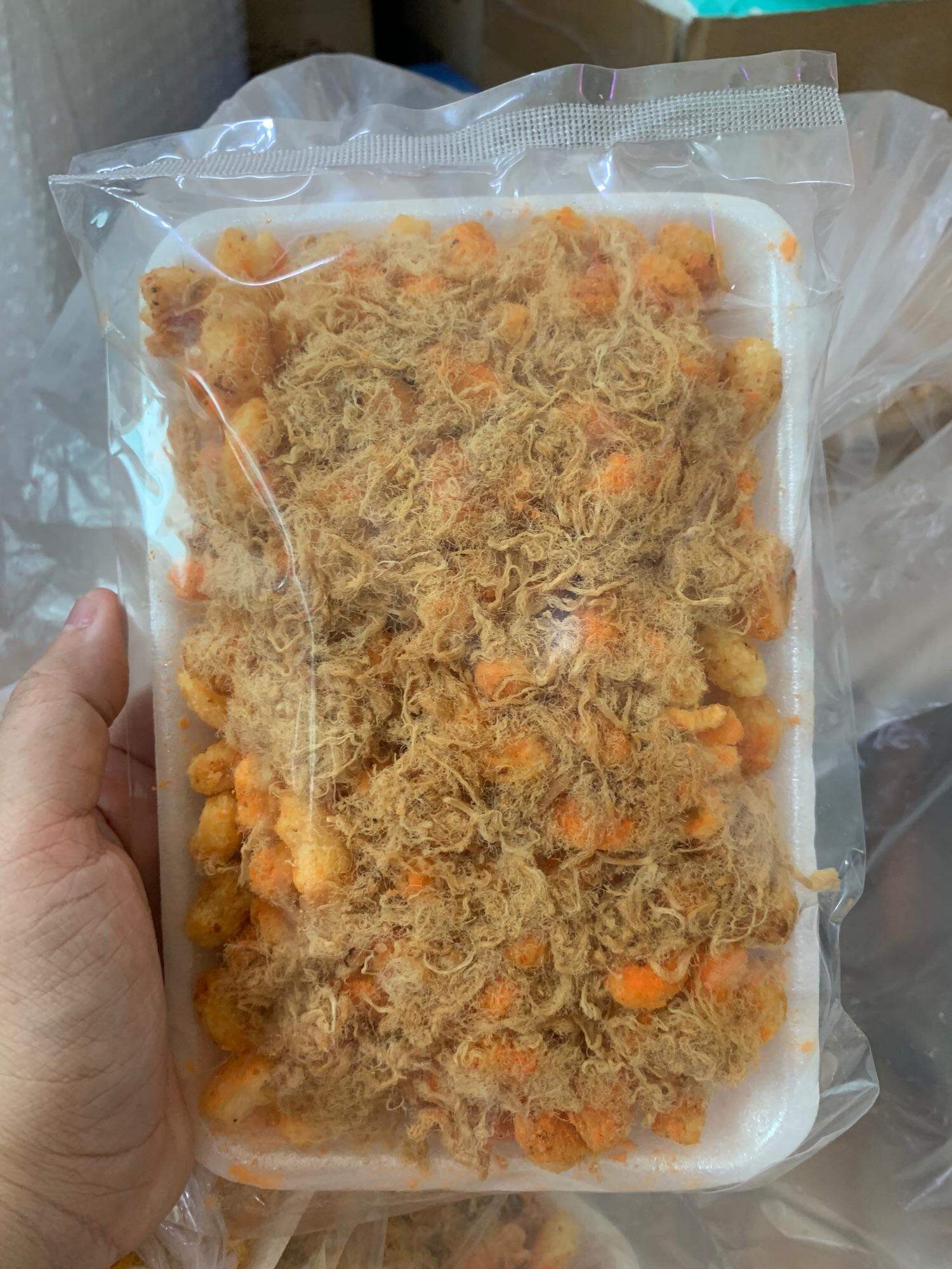 Nui chiên giòn lắc phomai chà bông 160g