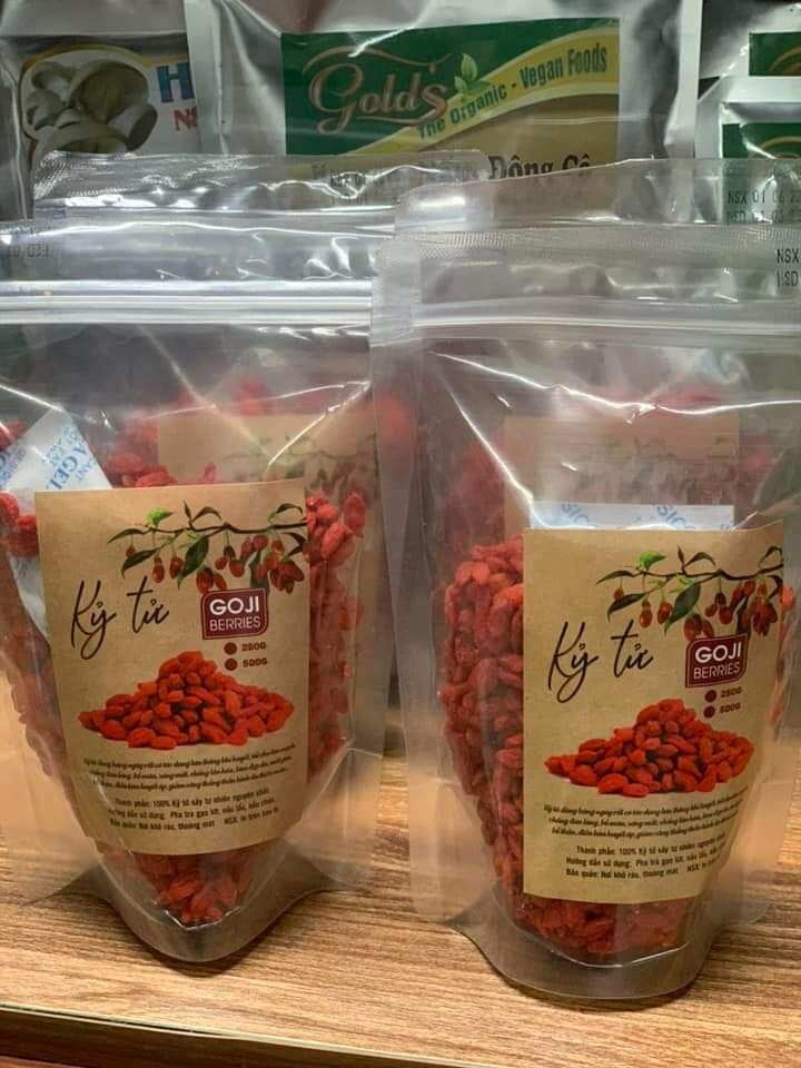 KÌ TỬ KHÔ ĐỎ HỮU CƠ - 250G