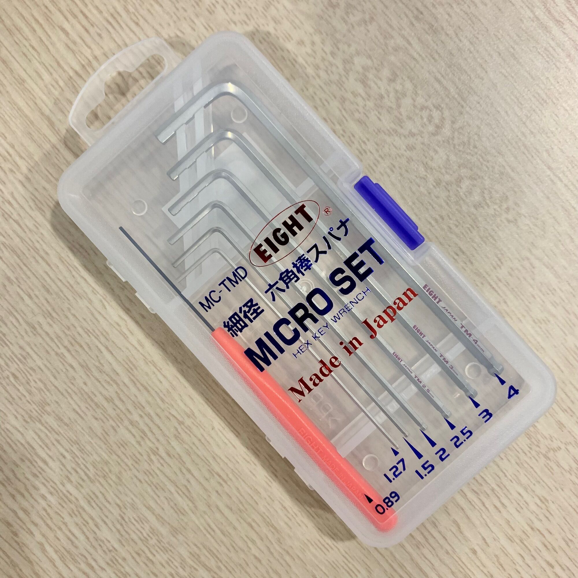Bộ lục giác Eight nhật MC-TMD - Bộ lục giác đầu bi mini - Made in japan