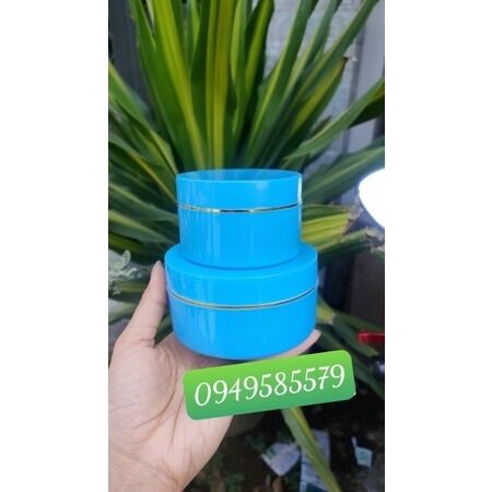 Hủ 100g màu xanh dương