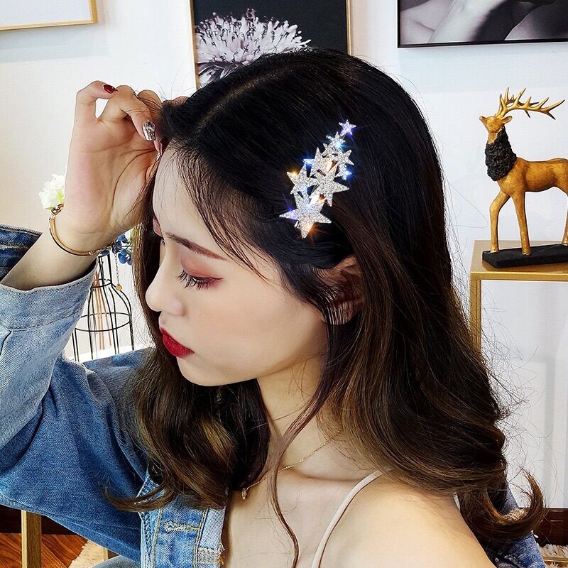 Kẹp tóc ngôi sao lấp lánh