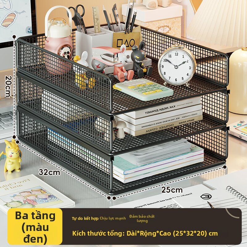 Kệ Lưu Trữ Tài Liệu Kim Loại A4 Dung Lượng Lớn