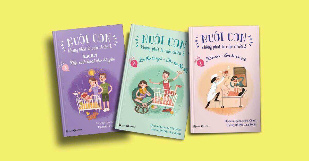 Combo 3 cuốn Nuôi Con Không Phải Cuộc Chiến