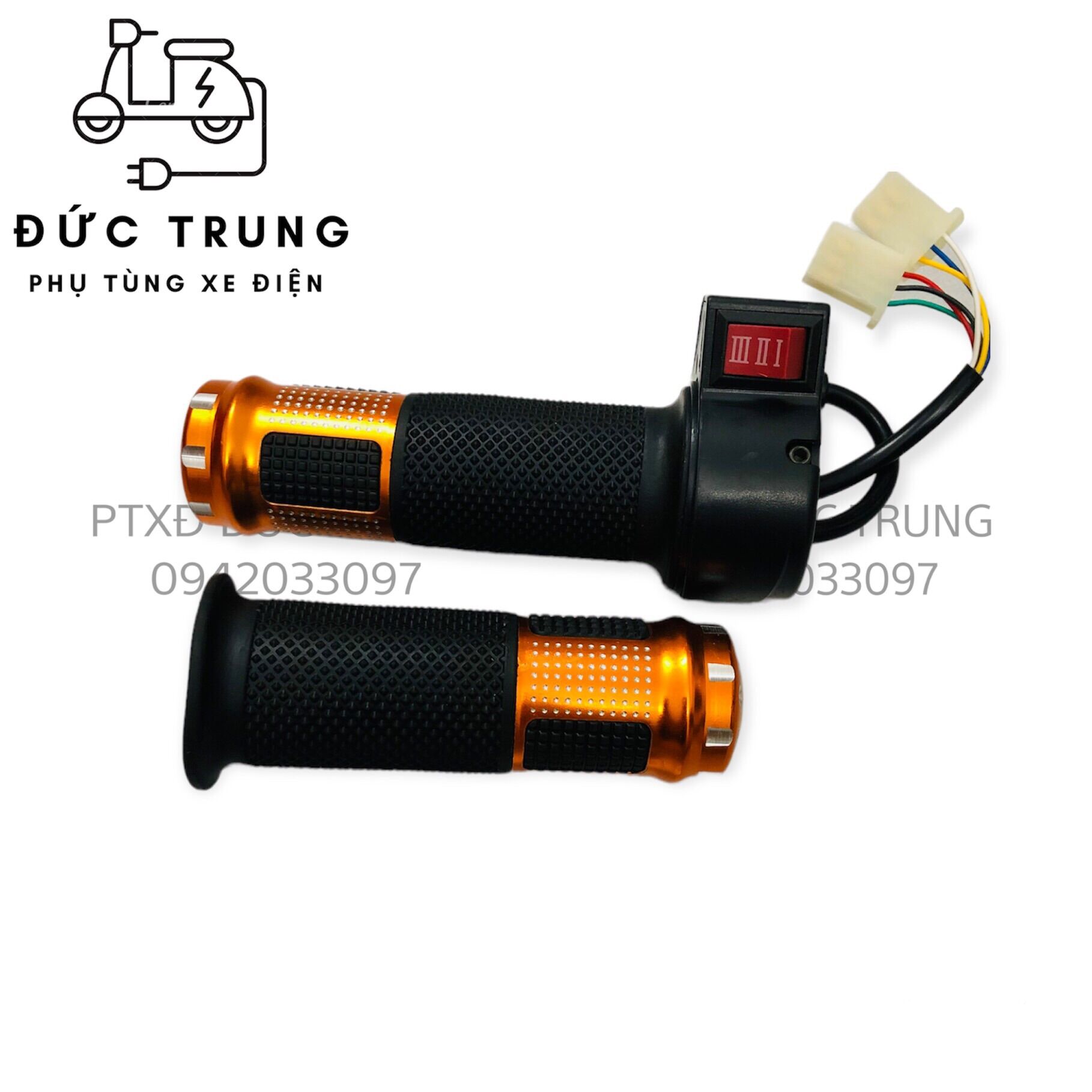 TAY GA XE ĐIỆN DIBAO, VESPA CÓ NÚT THAY ĐỔI TỐC ĐỘ