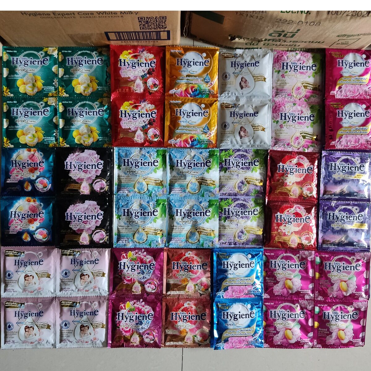 (Combo 60 gói CTY việt) Nước Xả Vải Hygiene Thái Lan có lựa chọn màu