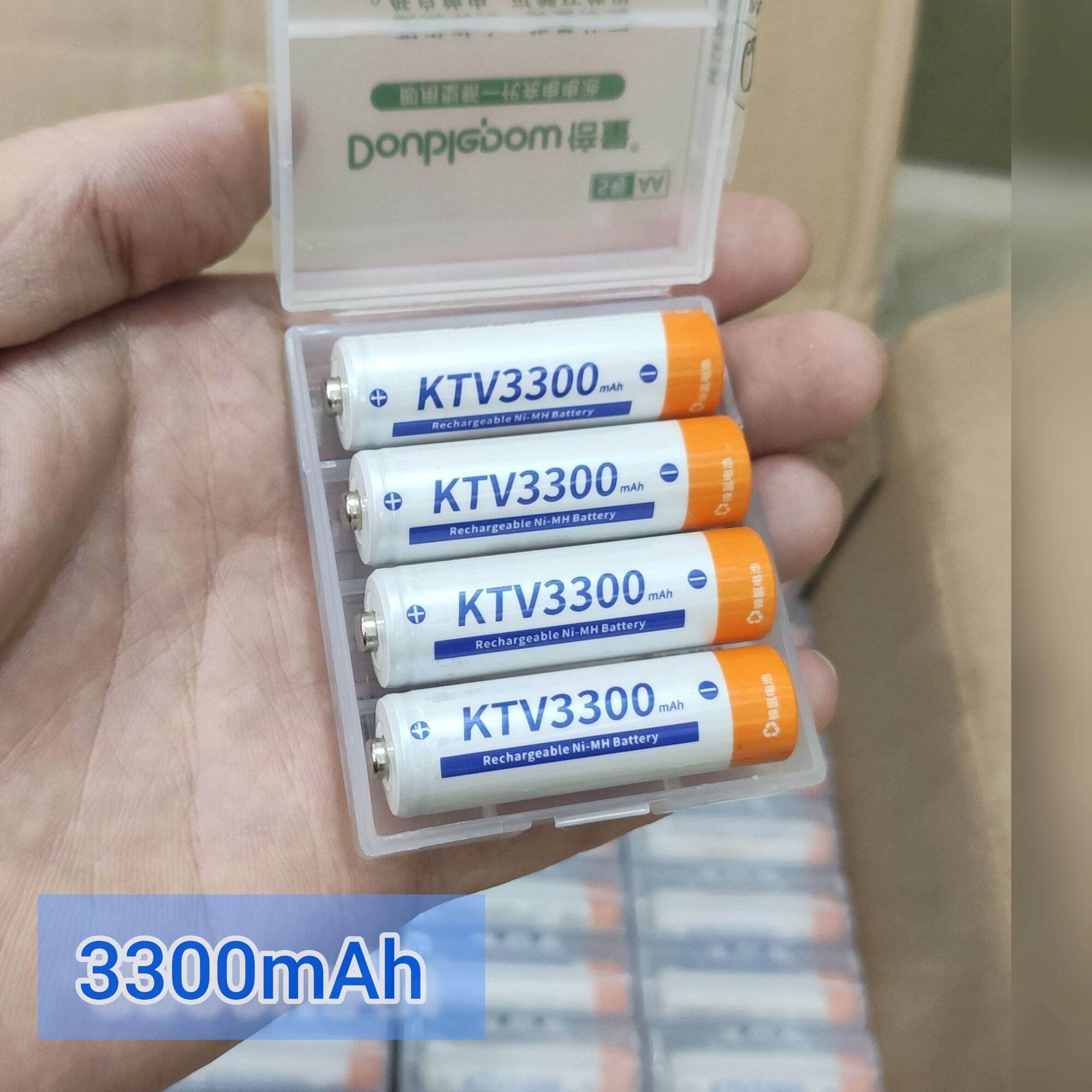 Pin sạc aa Doublepow ( Bộ sạc K18 và Pin 3300mAh)