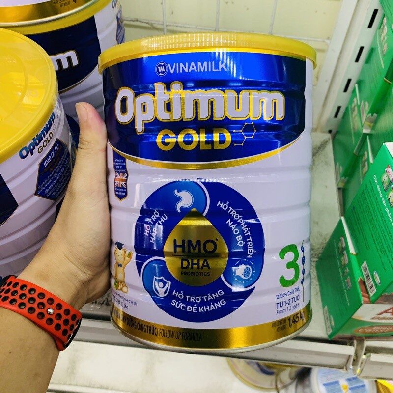 [Date 01/2024] Sữa Optimum Gold 3, 4 HMO 1,45kg/1450g