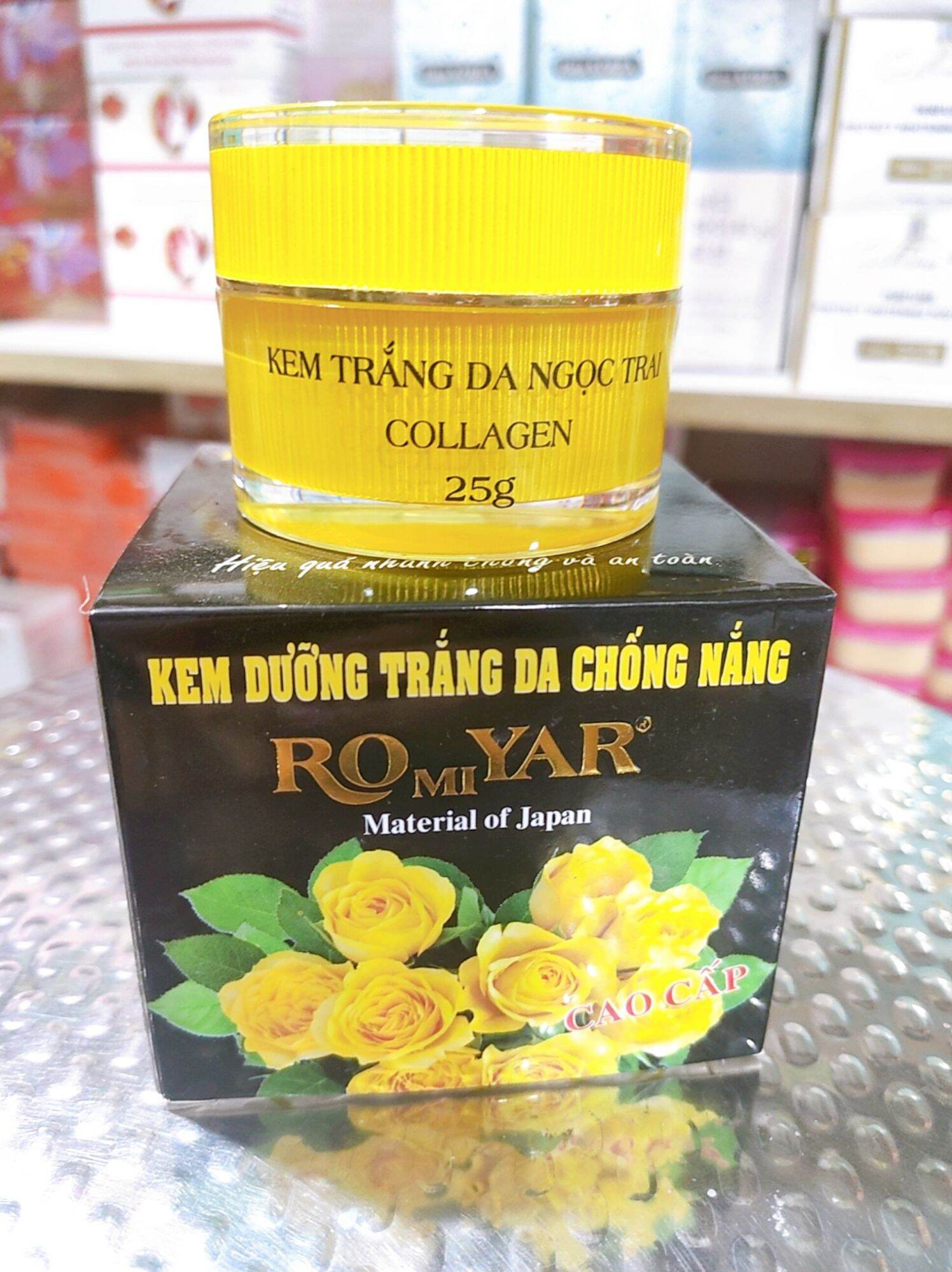 Kem nám, trắng da chống nắng romiyar tinh chất nano cao cấp 25g