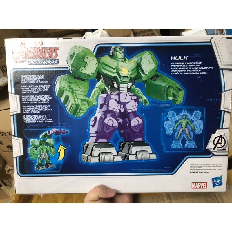 Mô hình Hulk 2 trong 1 Marvel Avenger của Hasbro