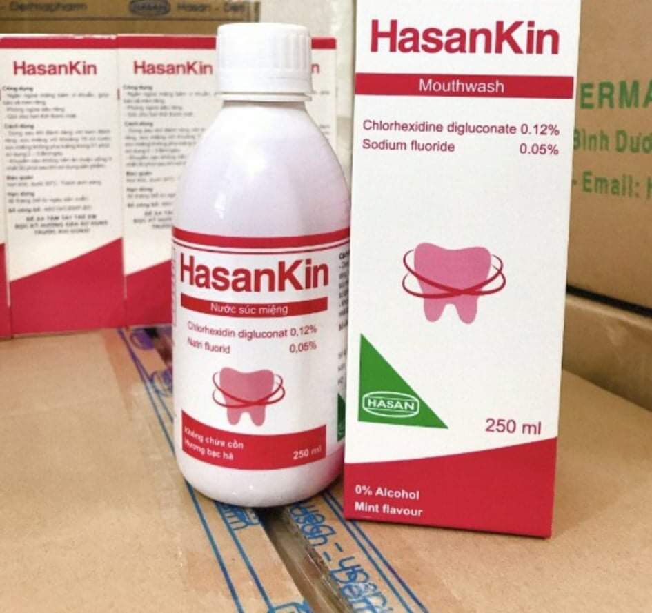 Combo 2 chai nước súc miệng Hasankin