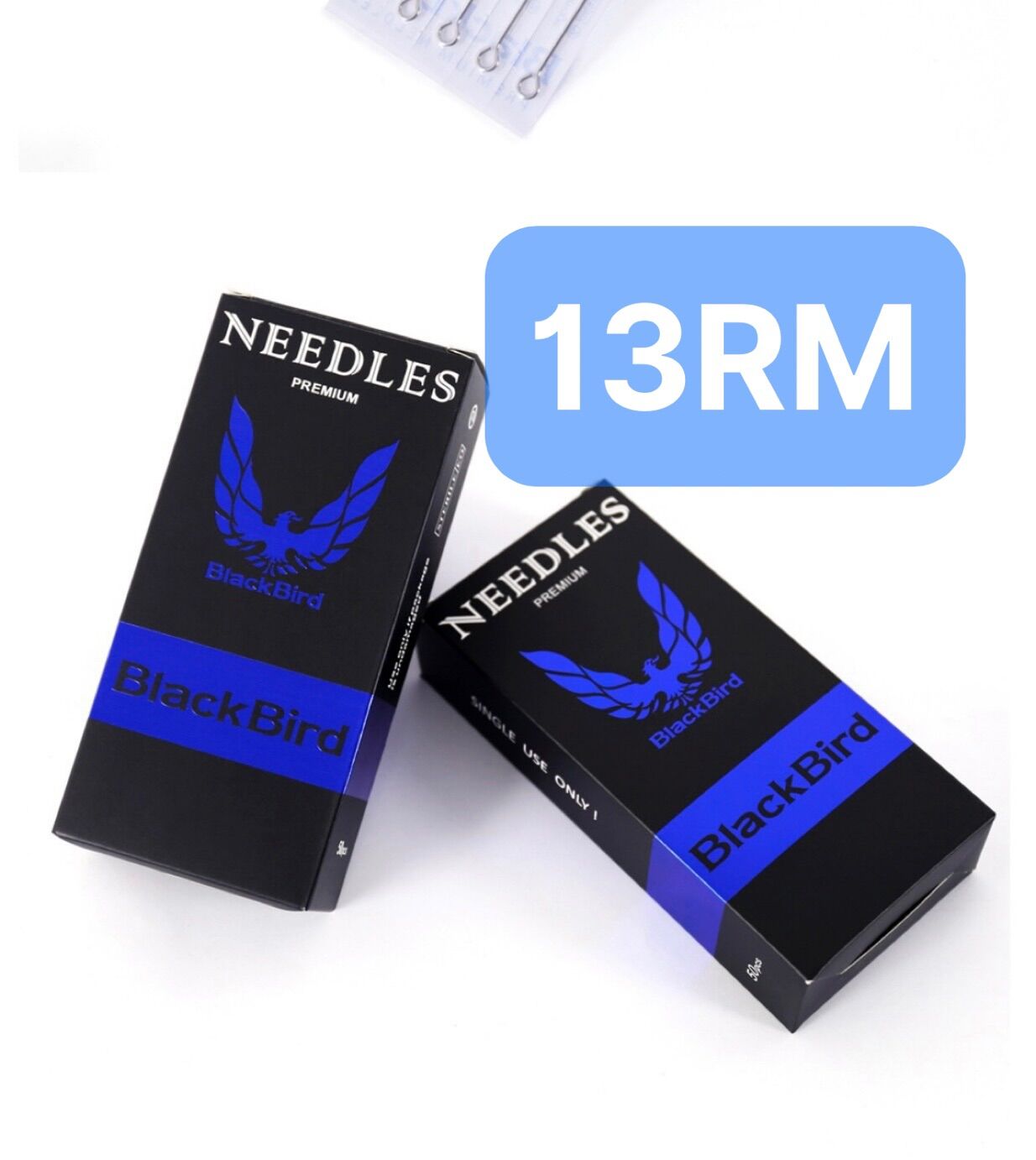 50 kim xăm đánh bóng 13RM Black Brid kim ko kèm ngòi