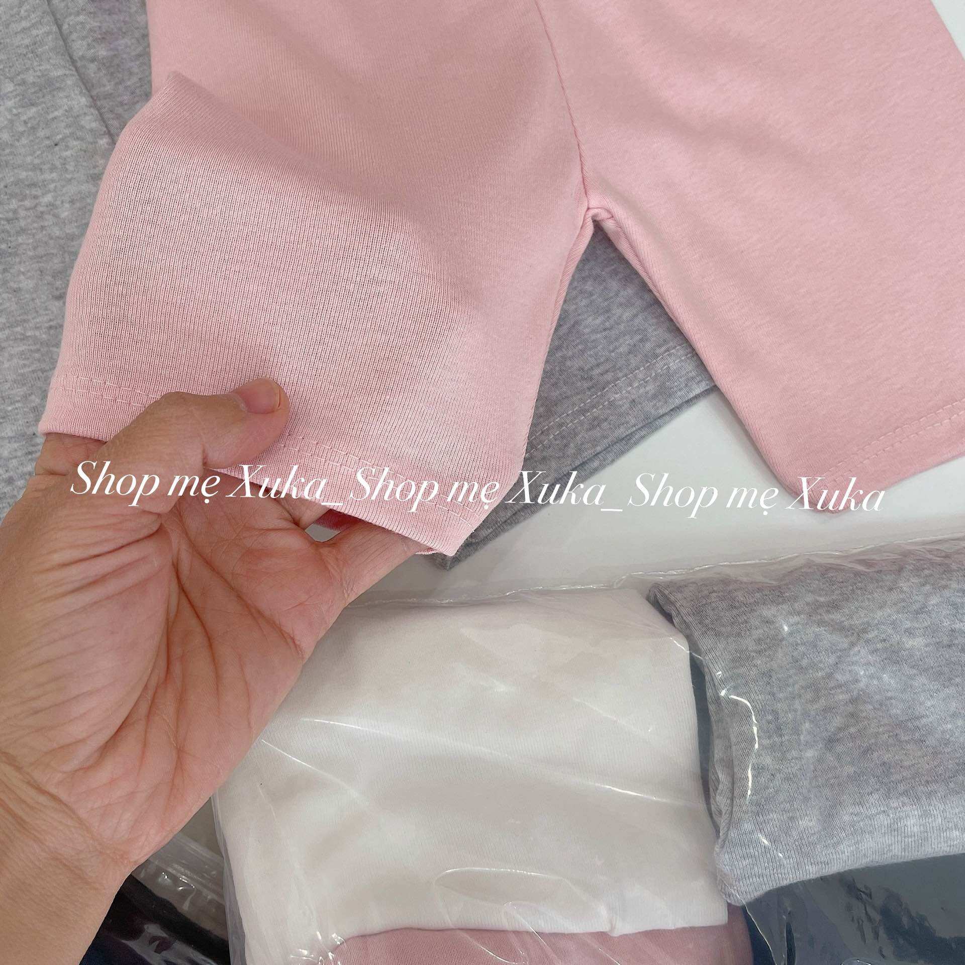 Quần legging lửng cotton bé gái
