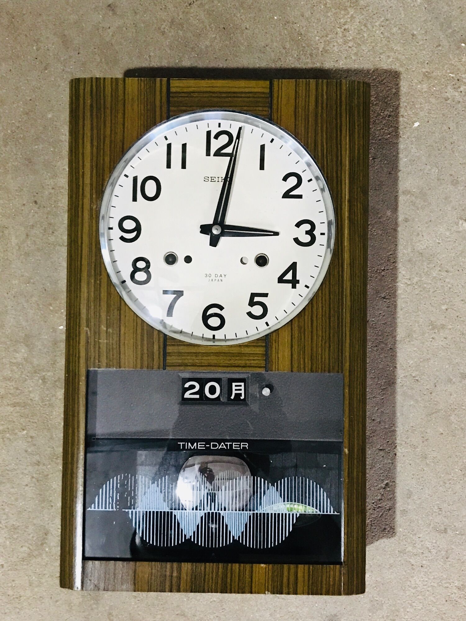 Đồng hồ quả lắc seiko nhật cót 30 ngày
