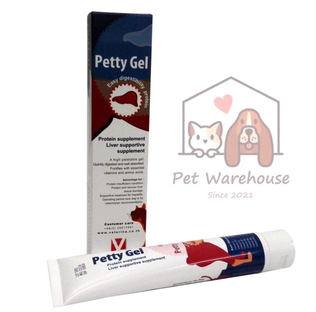 Petty gel gel dinh dưỡng bổ sung protein, hỗ trợ chức năng gan cho thú cưng