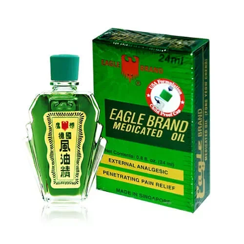 Dầu Gió xanh Singapore 24ml Giảm Đau Nhứt Hiệu Quả