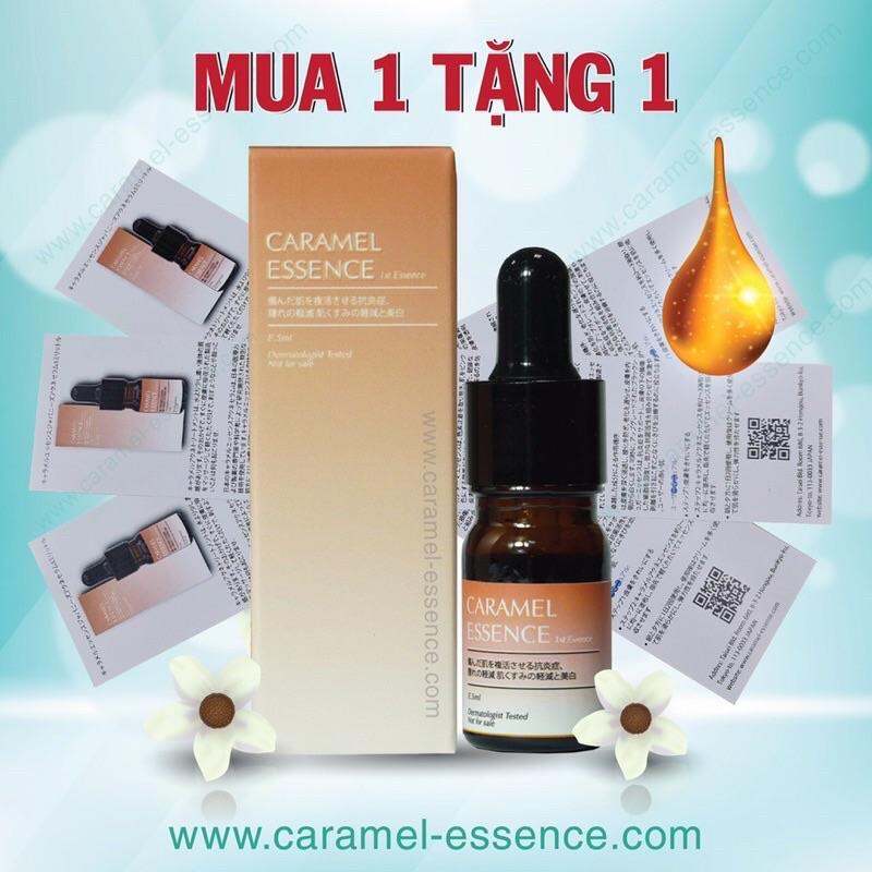 Serum Caramel Essence Ngừa Mụn  5ml ,check mã vạch