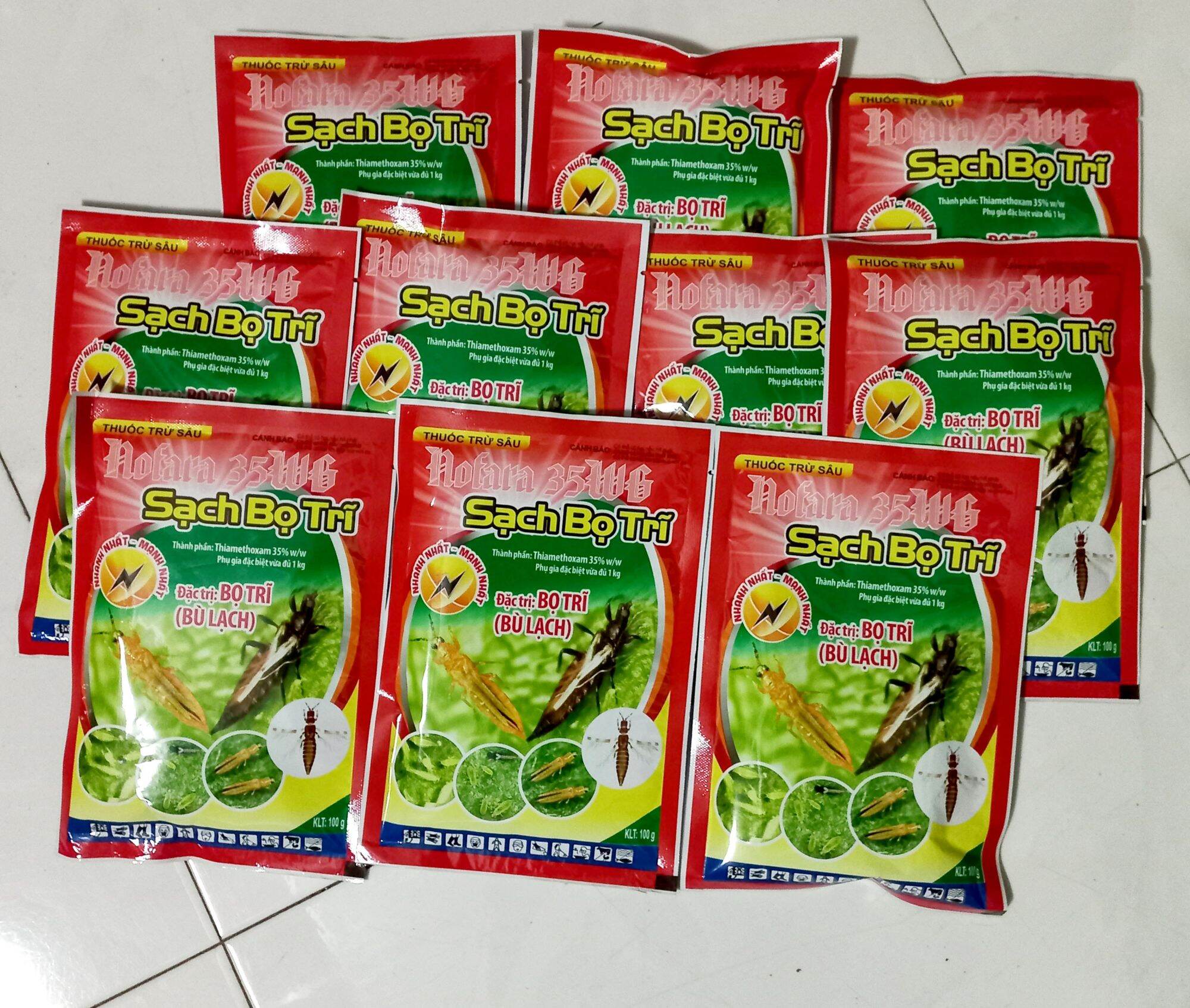 Sạch bọ trĩ gói 100gr, pha được 200l - 400l nước