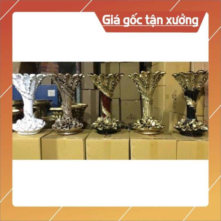 Bình hoa Composite dáng ly lá số 2 cao 44cm