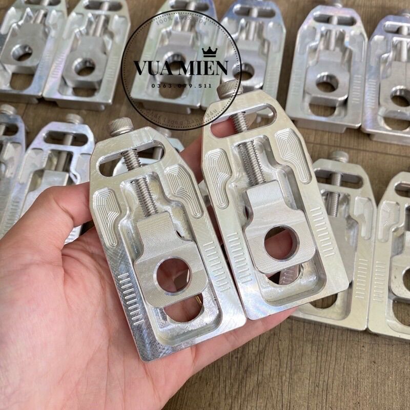 Bộ pas tăng sên âm CNC kèm ốc inox 304 gắn cho Wave Dream Sirius Funeo