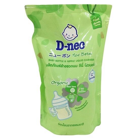 [HCM] Nước rửa bình sữa túi Dnee (Thái Lan) 600ml