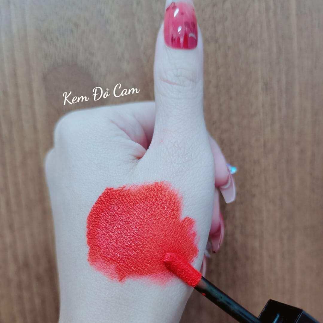 son kem lì đỏ cam Rosy