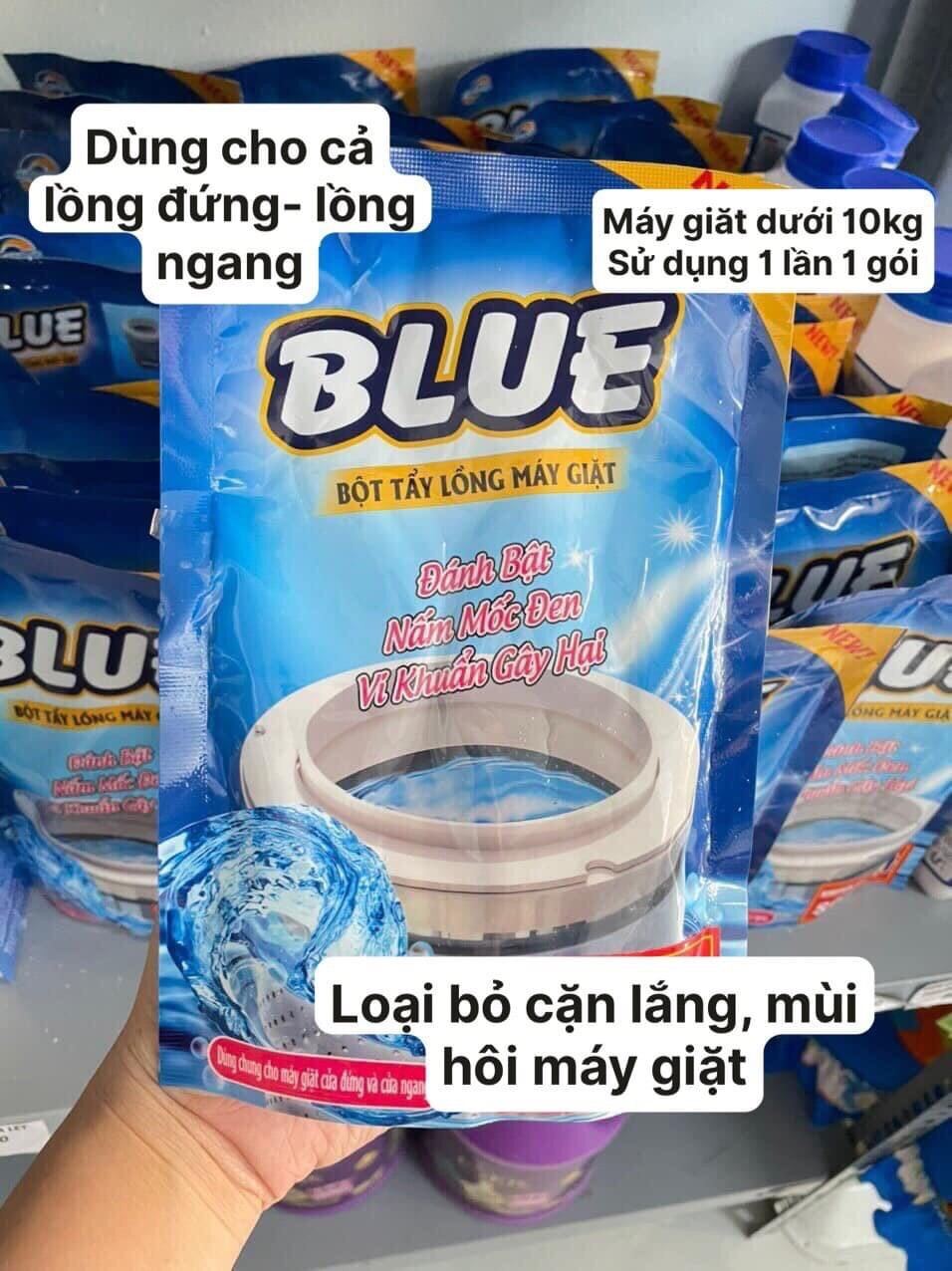 Bột tẩy lồng máy giặt Blue gói 450g