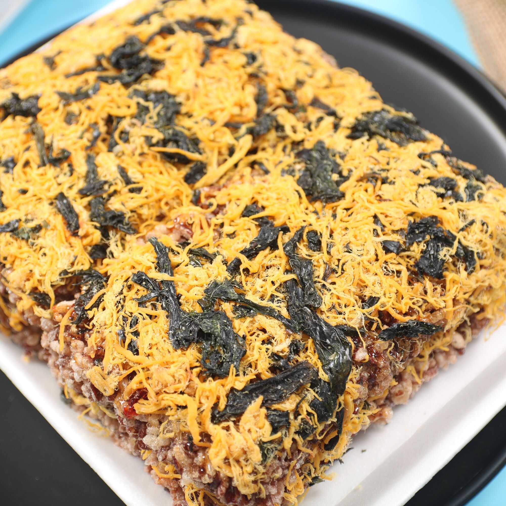 Cơm cháy gạo lứt rong biển chà bông túi 500gr
