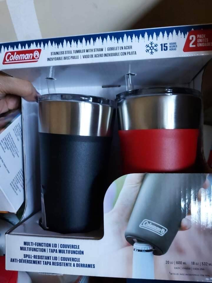 MỘT LY GIỮ NHIỆT COLEMAN 600ML (còn 1 màu đỏ)