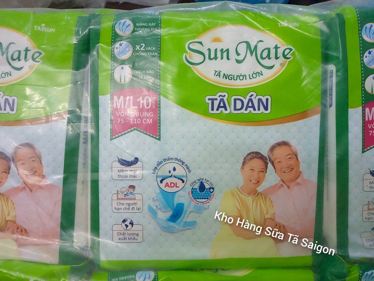 Tã Dán Sunmate cho người Lớn