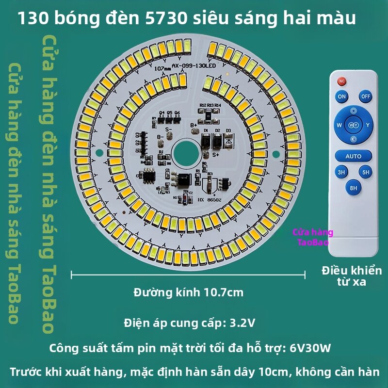 Bảng Đèn LED Năng Lượng Mặt Trời Công Suất Cao