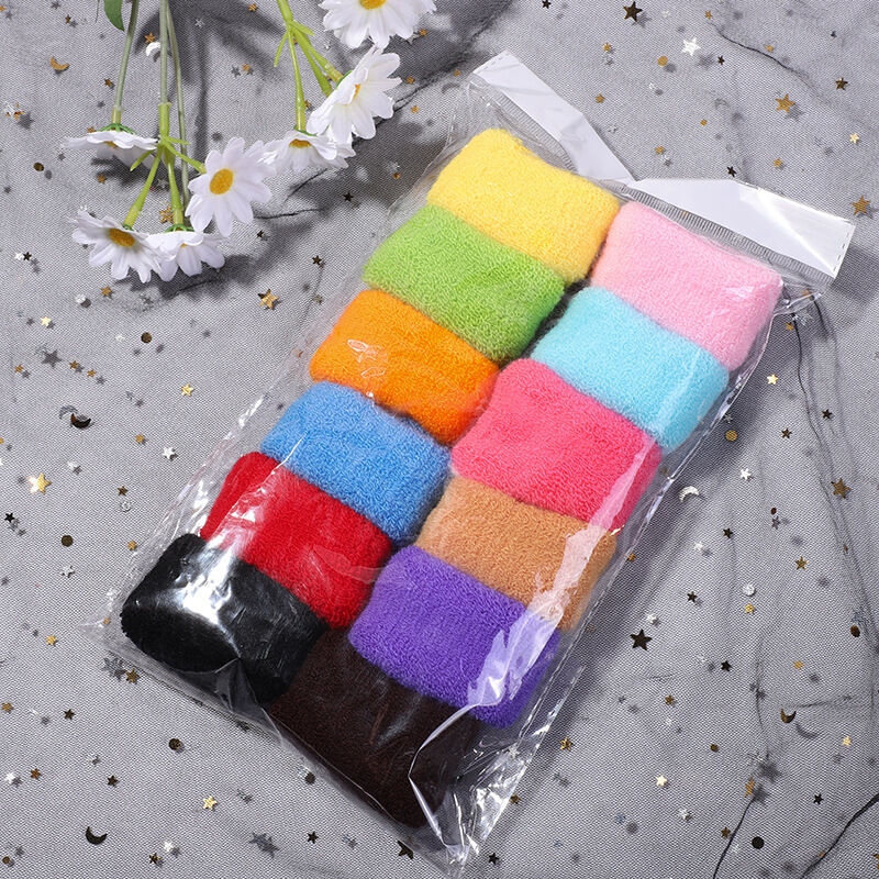 Set 12 Cột Tóc Len Thun, Buộc Tóc Cho Nữ