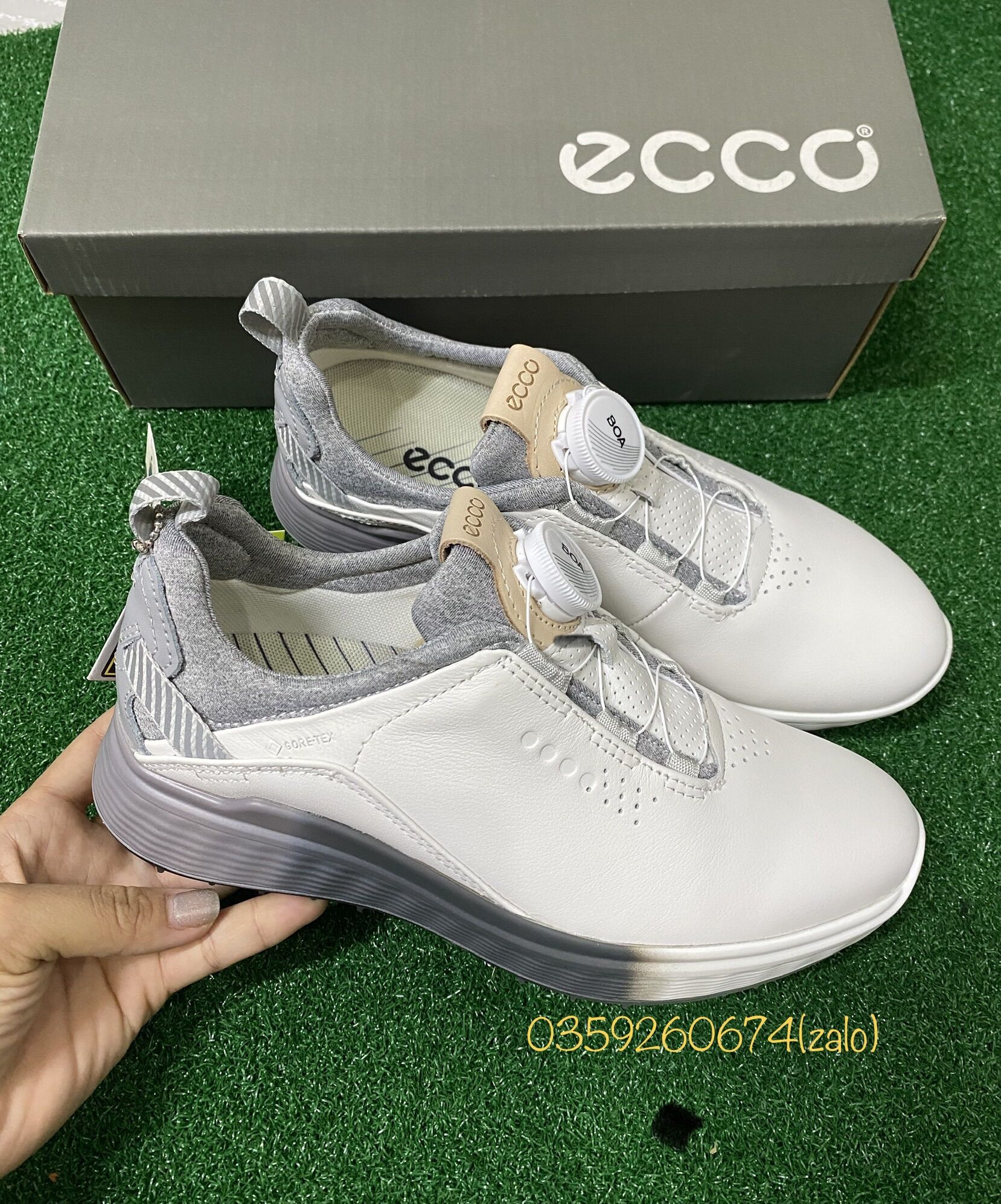 Giày golf nữ ecco nút vặn- Hàng Nhập Khẩu