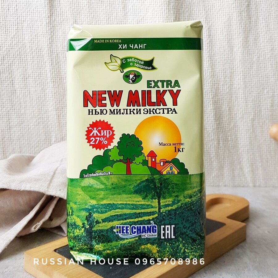 Sữa béo Nga Extra New Milky/1kg