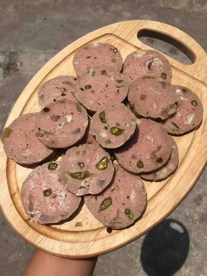 Chả bò ớt xiêm xanh