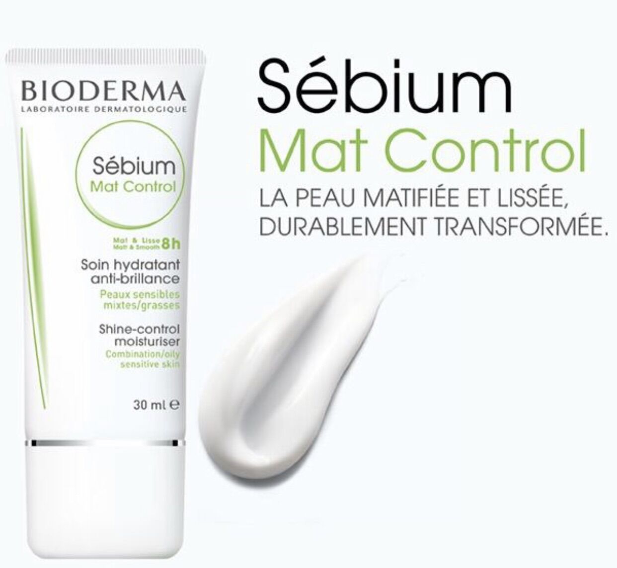 [SALE CHÍNH HÃNG] Kem dưỡng ẩm kiềm dầu Bioderma Sebium Mat Control