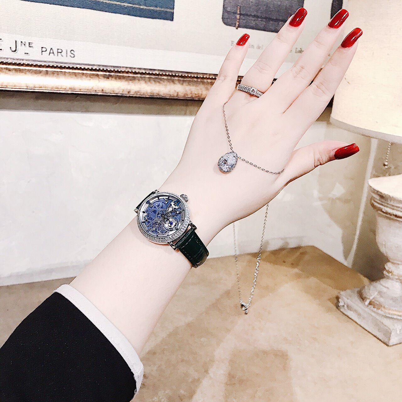 Đồng Hồ Nữ Hanboro Automatic