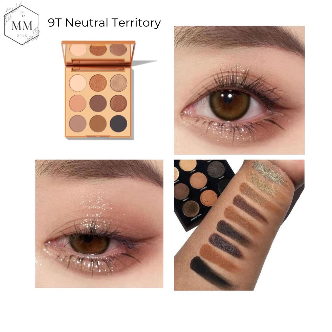 [Moomoocos] - Morphe 9T Neutral Territory Eyeshadow Palette