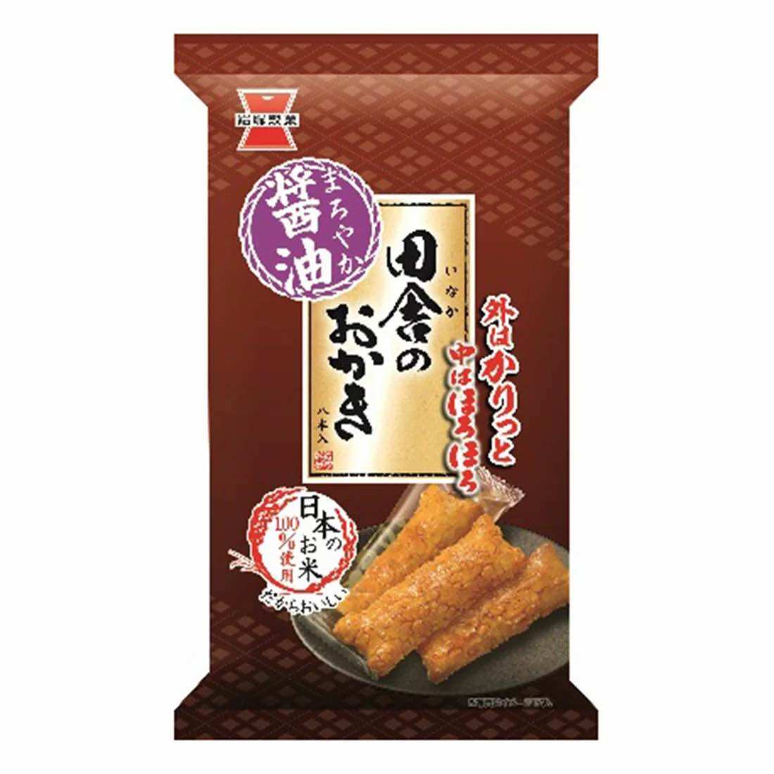 Bánh gạo vị nước tương iwatsuka 102gr