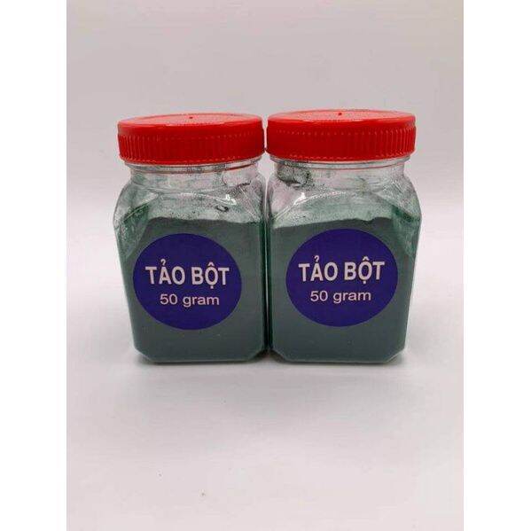 Tảo bột nuôi cá , tảo bột thức ăn cho cá hủ 50g
