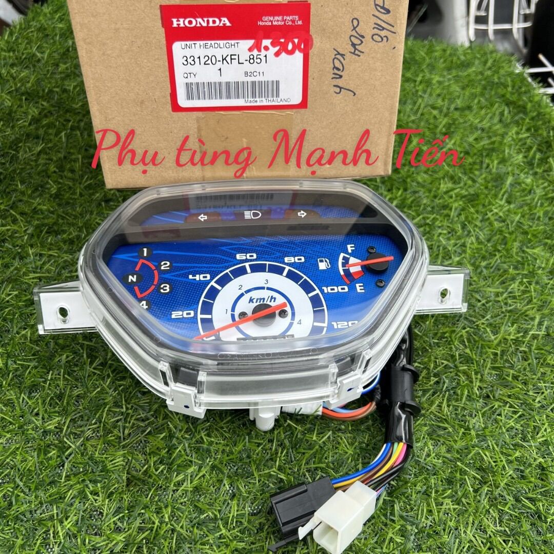 Đồng hồ Wave Thái 2004 mặt xanh (C2.6)