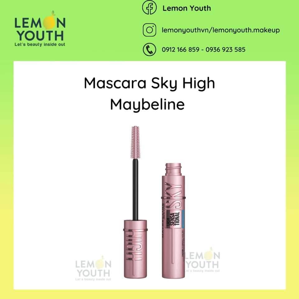 Chuốt Mi Mascara Maybeline Lash Sensation Sky High Làm Dày Dài Mi