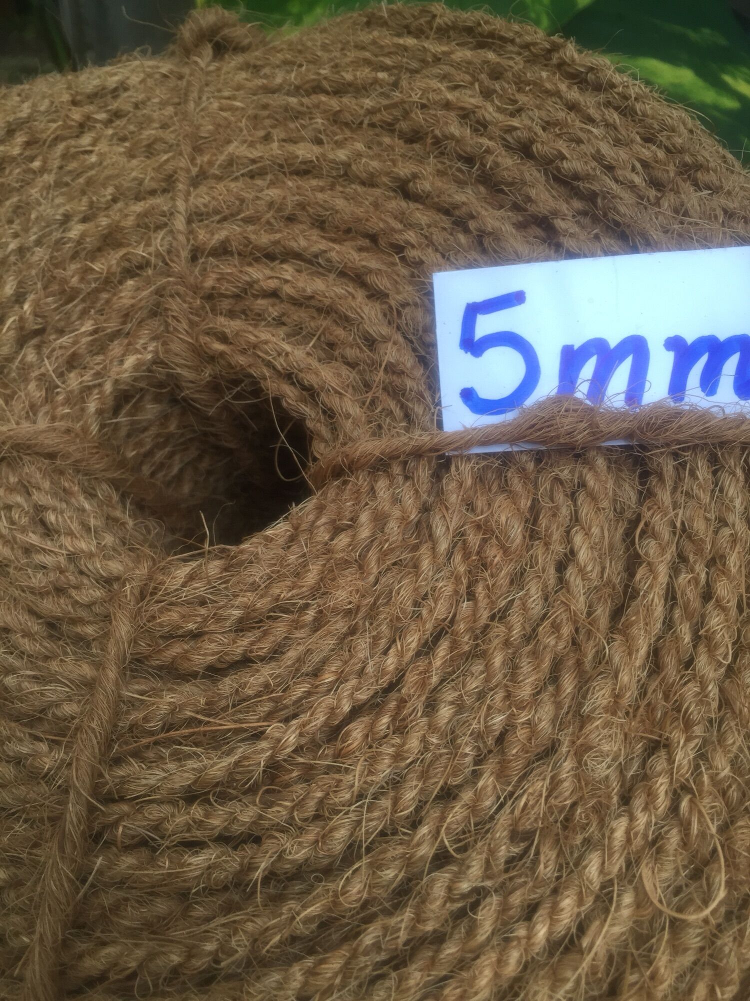 Dây xơ dừa 5mm, cuộn 100 mét
