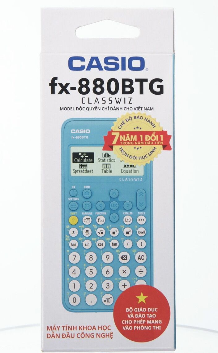Máy tính casio fx-880btg !