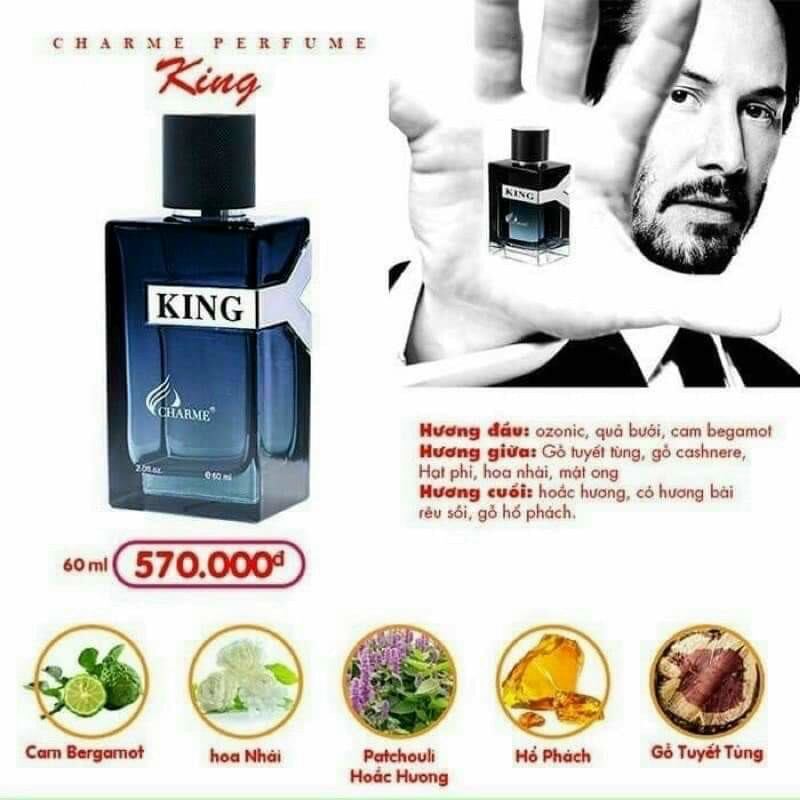 Nước Hoa Nam King 60ml Chính Hãng