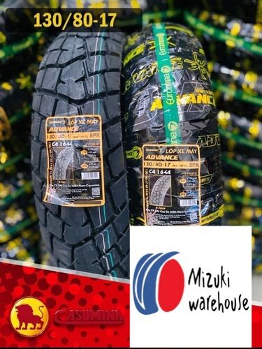 Vỏ ( Lốp) gai địa hình hỗn hợp không săm 130/80-17 TL ( Mộc QC Loại 1) cho Winner/ Exciter 150cc, PKL(Hàng Xuất Khẩu Đạt E4 Châu Âu) - BẢO HÀNH 1 ĐỔI 1
