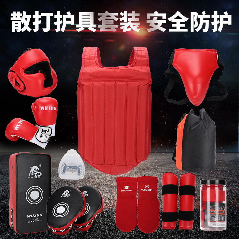 Dụng Cụ Bảo Vệ Tán Thủ Trọn Bộ Dụng Cụ Bảo Vệ Luyện Tập Chiến Đấu Võ Thuật