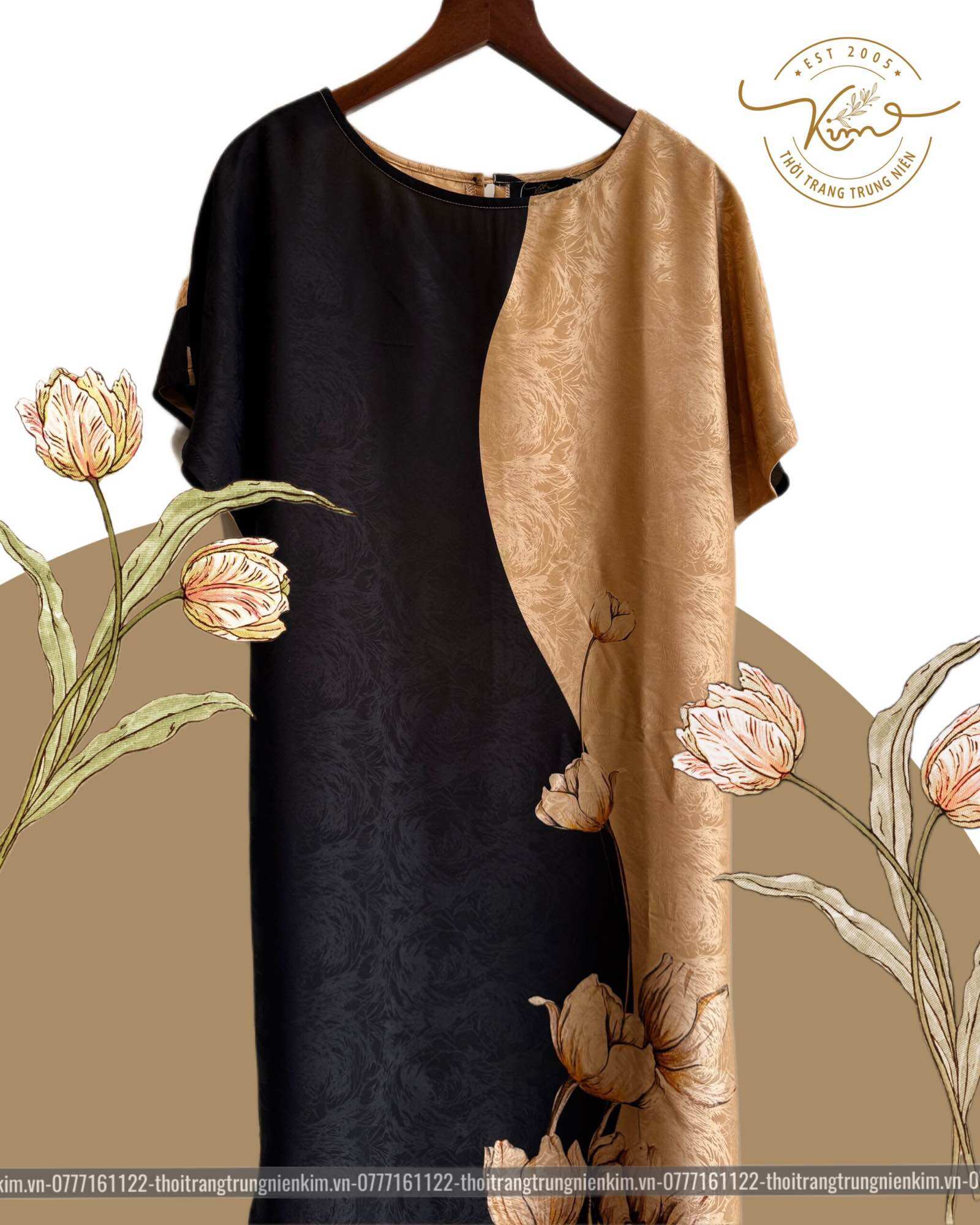 Đầm lụa xinh xắn
