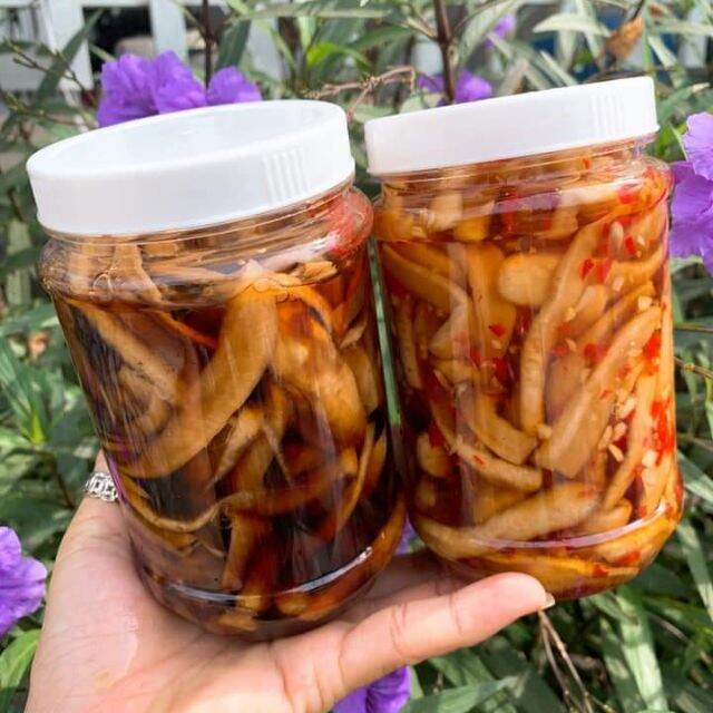 Củ cải ngâm nước tương tỏi ớt ngon đậm vị hủ 500g
